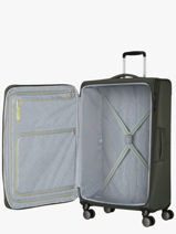 Softside Luggage Wanderlite American tourister Green wanderlite 158078-vue-porte