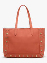 A4 Size Shoulder Bag Eyelet Torrow Orange eyelet TEYE01