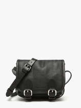Sac Bandouli�re Eclipse Cuir Paul marius Noir eclipse LOULOUS