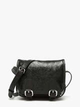 Shoulder Bag Eclipse Leather Paul marius Black eclipse LOULOUS