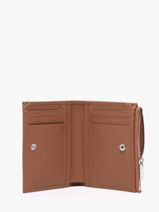 Leather Charles Wallet Le tanneur Brown charles TCHA3303-vue-porte