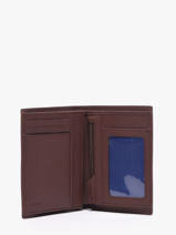 Wallet Leather Le tanneur Brown charles TCHA3311-vue-porte