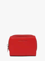 Coin Purse Ange Leather Arthur & aston Red ange 161