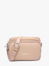 Shoulder Bag Donna Ama Leather Lancaster Pink donna ama 67