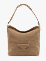 Sac Port� �paule Su�dine Kba Lancaster Beige suedine kba 62