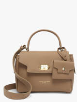 Crossbody Bag Toro Grace Leather Lancaster Brown toro grace 133