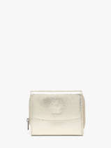 Leather Caviar Wallet Crinkles Gold caviar 14201