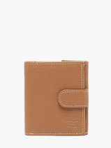 Portefeuille Caviar Cuir Crinkles Marron caviar 14227