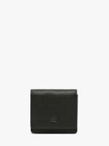 Wallet Caviar Leather Crinkles Black caviar 14312