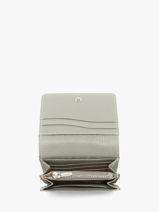 Wallet Leather Crinkles Green caviar 14312-vue-porte