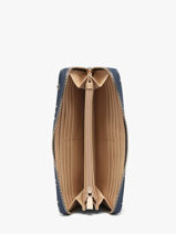 Portefeuille Emelie Logo Guess Bleu emelie logo GP928146-vue-porte