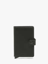 Card Holder Original Leather Secrid Black original MPC