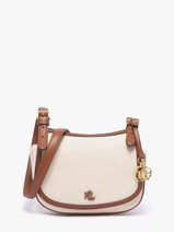 Sac Bandouli�re Dryden Coton Lauren ralph lauren Beige dryden 31P10512