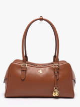 Sac Port� �paule Dryden Cuir Lauren ralph lauren Marron dryden 31P06068