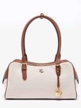Sac Port� �paule Dryden Coton Lauren ralph lauren Beige dryden 31P06078
