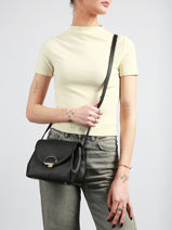 Shoulder Bag Milano Pia Leather Lancaster Brown milano pia 130-vue-porte