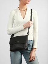 Shoulder Bag Grained Miniprix Beige grained F7557OR-vue-porte