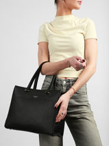 Sac Port� �paule Alpes David jones Noir alpes CM8204-vue-porte