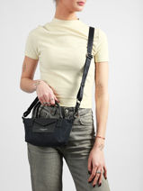 Sac Bandouli�re Smart Kba Nylon Lancaster Bleu smart kba 39-vue-porte