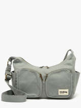 Sac Bandouli�re Best Seller Coton Hindbag Bleu best seller EMILE