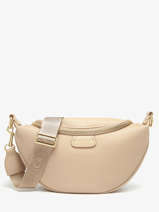 Sac Banane Cuir Lancaster Beige dune 85