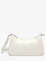 Sac Bandouli�re Suave Cuir Lancaster Blanc suave ace 22