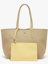 Sac Cabas Anna Reversible Lacoste Beige anna 18SAXPG6