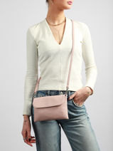 Shoulder Bag Grained Miniprix Pink grained H9158-vue-porte
