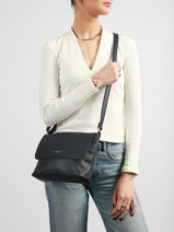 Shoulder Bag Grained Miniprix Blue grained F7557OR-vue-porte