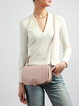 Shoulder Bag Grained Miniprix Pink grained F7532OR-vue-porte