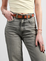 Ceinture Pieces Marron bellas 1716384I-vue-porte