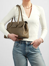 Shoulder Bag South Africa Polyurethane David jones Brown south africa CM8319-vue-porte