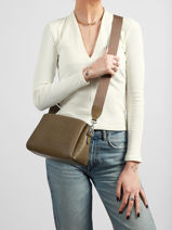 Shoulder Bag South Africa Polyurethane David jones Brown south africa CM8312-vue-porte