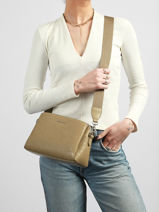 Shoulder Bag South Africa Polyurethane David jones Brown south africa CM8312-vue-porte
