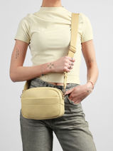 Shoulder Bag Alpes David jones Yellow alpes CM7397-vue-porte