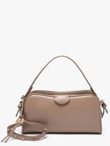 Crossbody Bag Emblem Trio Polyurethane Calvin klein jeans Beige emblem trio 4F3370G