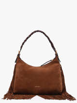 Shoulder Bag Jess Leather Vanessa bruno Brown jess 32V40916