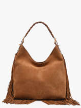 Shoulder Bag Jess Leather Vanessa bruno Brown jess 32V40917