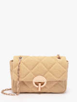 Sac Bandouli�re Moon Lin Vanessa bruno Jaune moon 70V40533