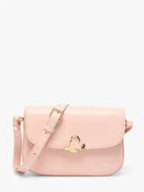 Shoulder Bag Paris Philos Leather Lancaster Pink paris philos 81