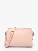 Sac Bandouli�re Smooth Cuir Lancaster Rose smooth 437-02