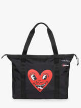 Sac Port� �paule 1 Compartiment + Pc 14" Eastpak Noir eastpak x keithharing A5BLSKEI