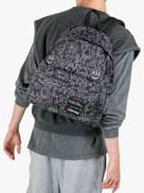 1 Compartment Backpack With 14" Laptop Sleeve Eastpak Gray eastpak x keithharing A5BG4KEI-vue-porte
