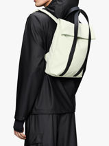 Backpack Rains Yellow city 12780-vue-porte
