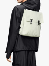 Msn Bag Mini - 1 Compartment Backpack Rains Yellow city 13310-vue-porte