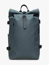 Rolltop Rucksack Large - Sac � Dos Rains Gris city 14590
