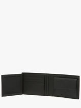 Wallet Leather Valentino Black mandrin VPP8UD82-vue-porte