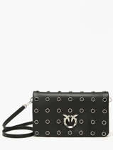 Shoulder Bag Love Bag Soft Leather Pinko Black love bag soft 6023A39A