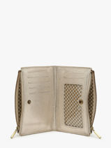Wallet Leather Mila louise White vintage 3576XC-vue-porte