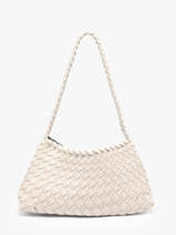 Sac Port� �paule Tresse Miniprix Beige tresse 88302